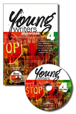 Young Writers Showcase 4 book and CD-ROM covers